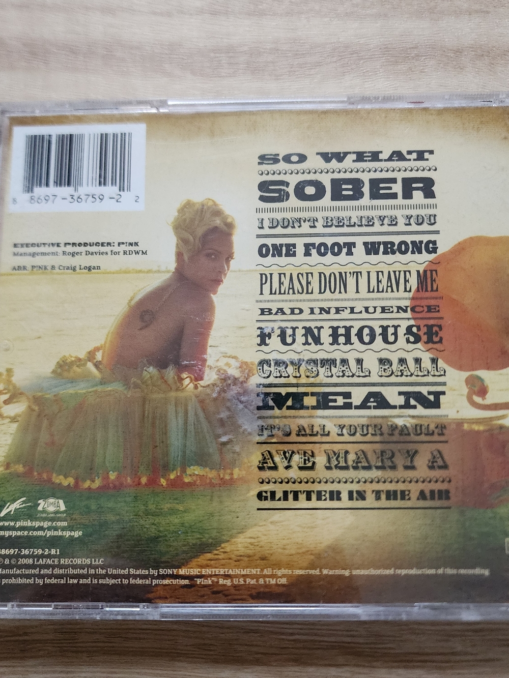 Pink CD - Picture 3 of 3